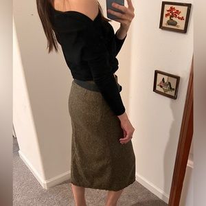 Vintage Banana Republic Wool Skirt | Size 0 but generously